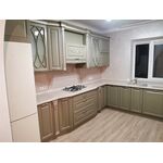 Кухонный гарнитур мдф Классика с барной стойкой