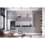 КУХНЯ ПЕРФЕТТА ROYAL PLATINUM GREY МДФ ПРЯМАЯ