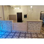 Барная стойка с каменной облицовкой