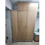 Офисный шкаф для документов с антресолью